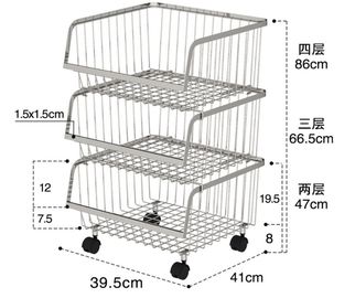 Stainless Steel Storage Racks On Wheels China Supplier Wholesale